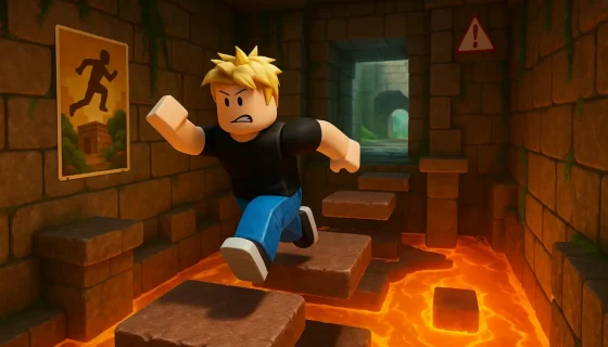 Паркур-карты с сюжетом: новые уровни в Roblox