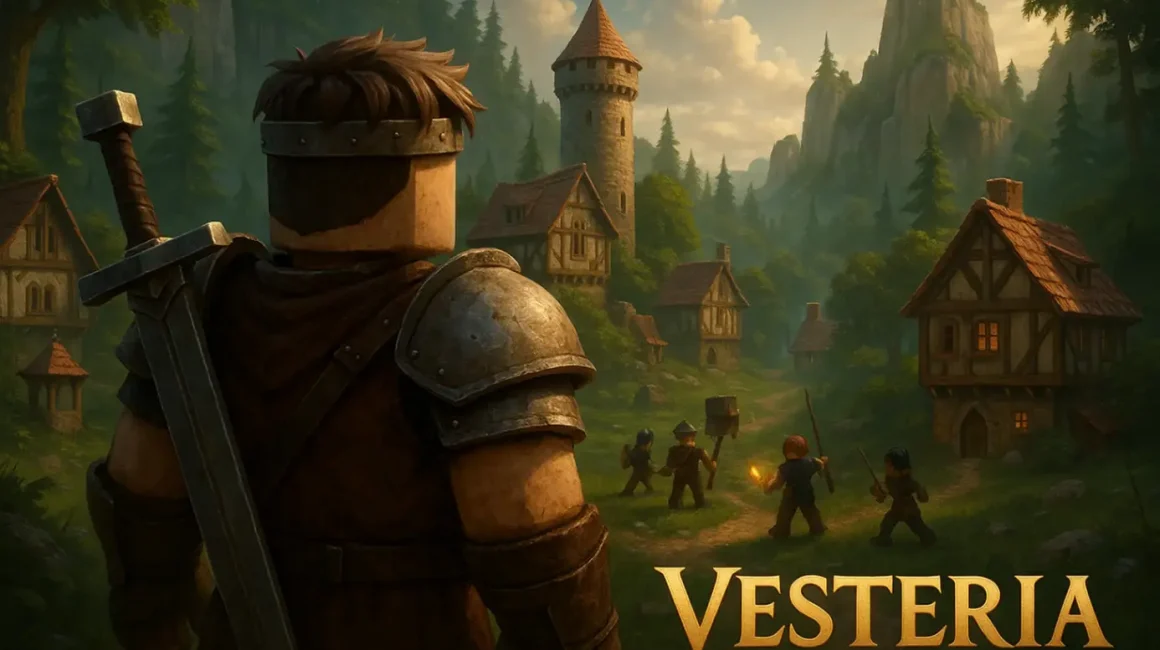 Обзор Vesteria: погружение в мир фэнтези на Roblox