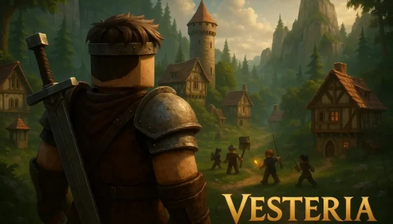 Обзор Vesteria: погружение в мир фэнтези на Roblox