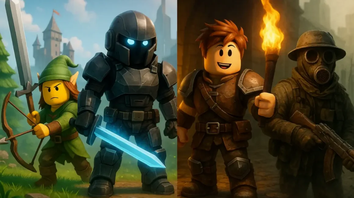 Лучшие RPG в Roblox 2025: от фэнтези до постапокалипсиса