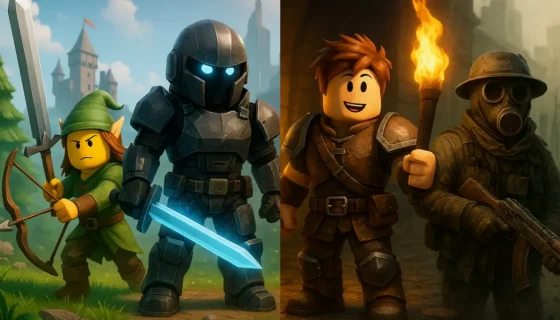 Лучшие RPG в Roblox 2025: от фэнтези до постапокалипсиса