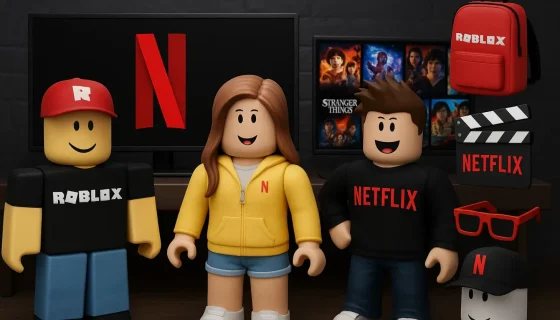 Roblox и Netflix: подробности коллаборации и эксклюзивные предметы