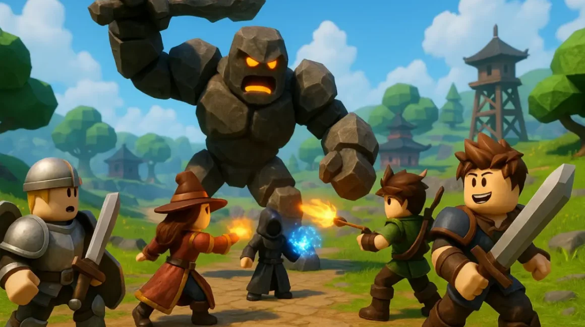 MMORPG в Roblox: топ-5 многопользовательских RPG