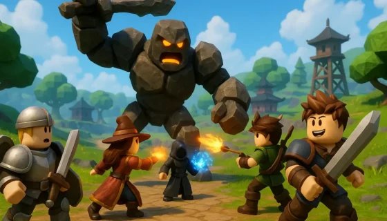 MMORPG в Roblox: топ-5 многопользовательских RPG