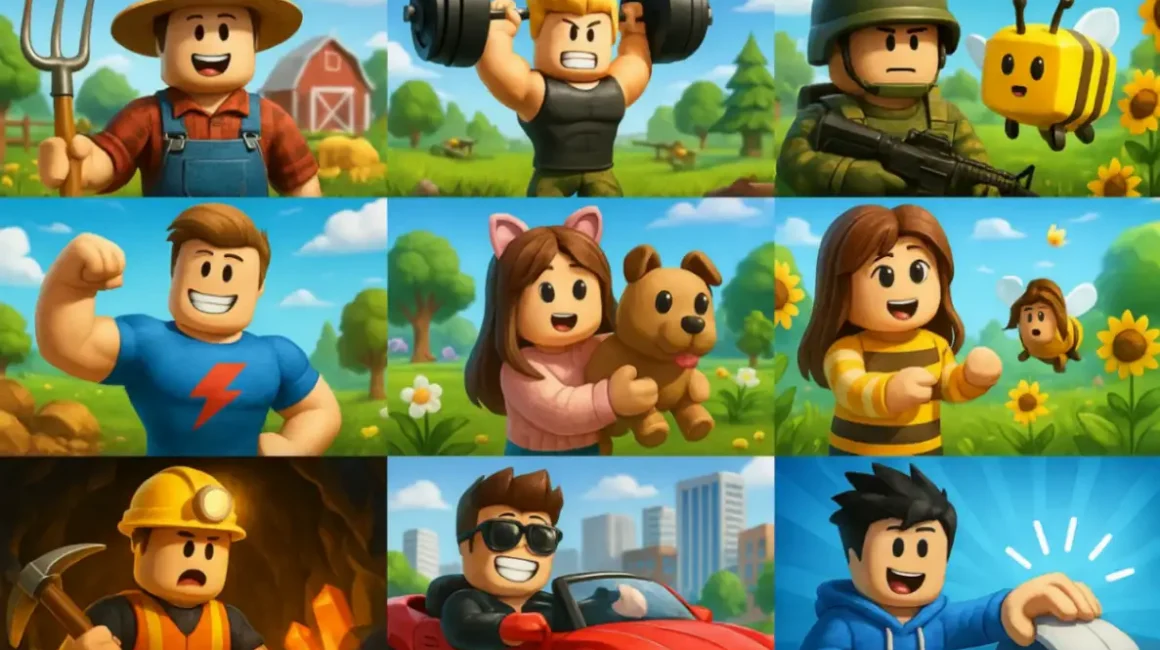 Топ-10 симуляторов Roblox 2025: от фермерства до кликов