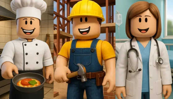 Симуляторы профессий в Roblox: стань шеф-поваром, строителем или врачом